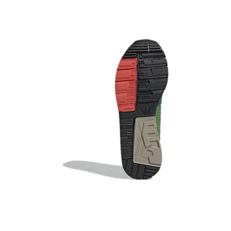 Adidas Originals ZX 420 Wear-Resistant Coverage Low-Top Casual Shoes Unisex Gray Green-5