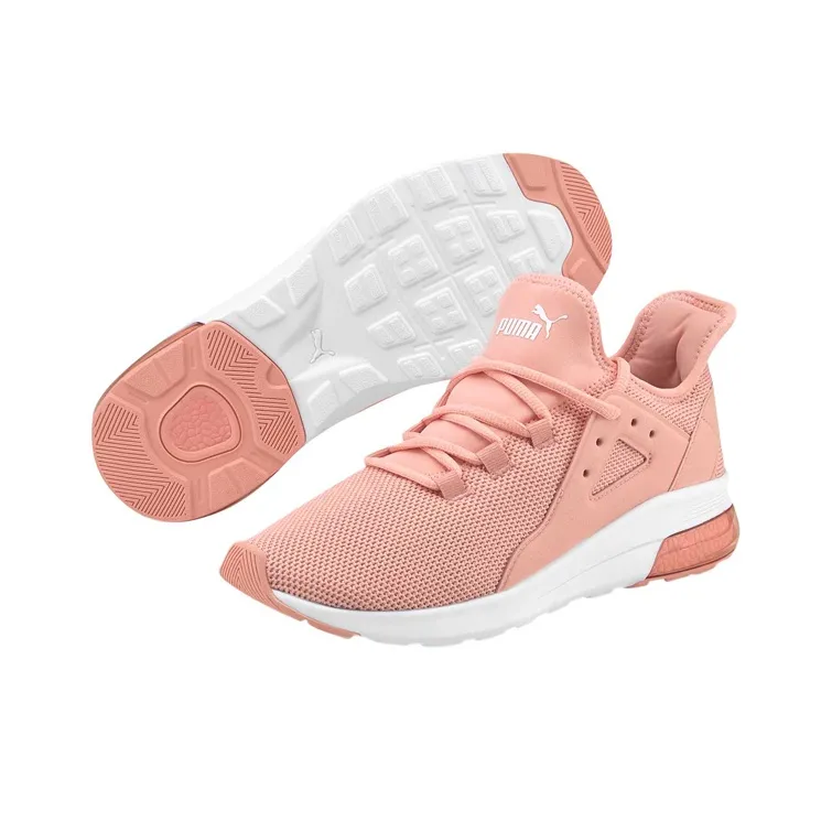 PUMA Electron Street SoftFoam Low Top Running Shoes Orange/White-2