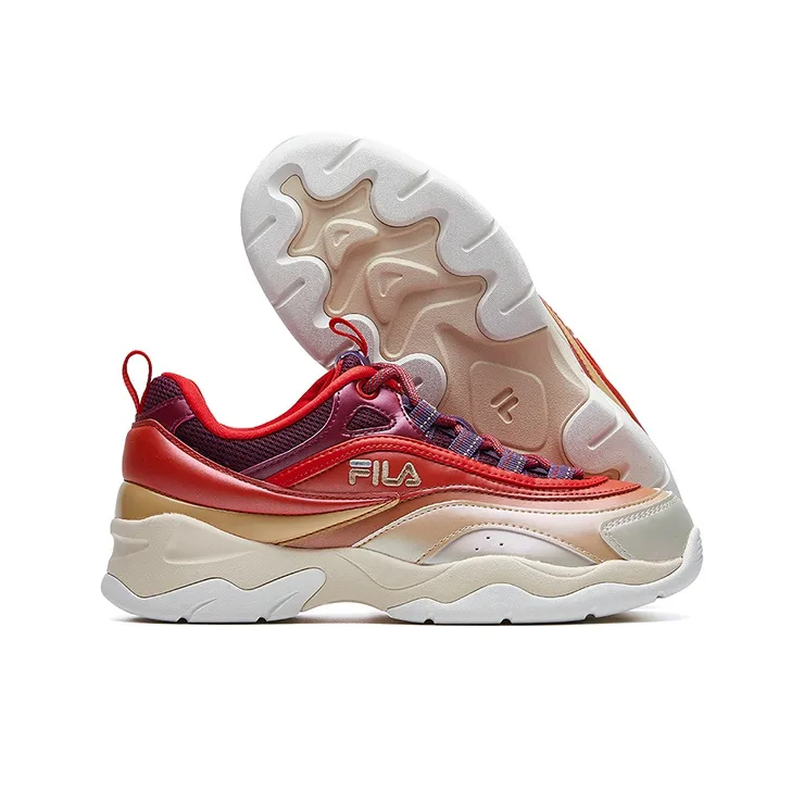 FILA Ray 'Red Brown' Women's-4