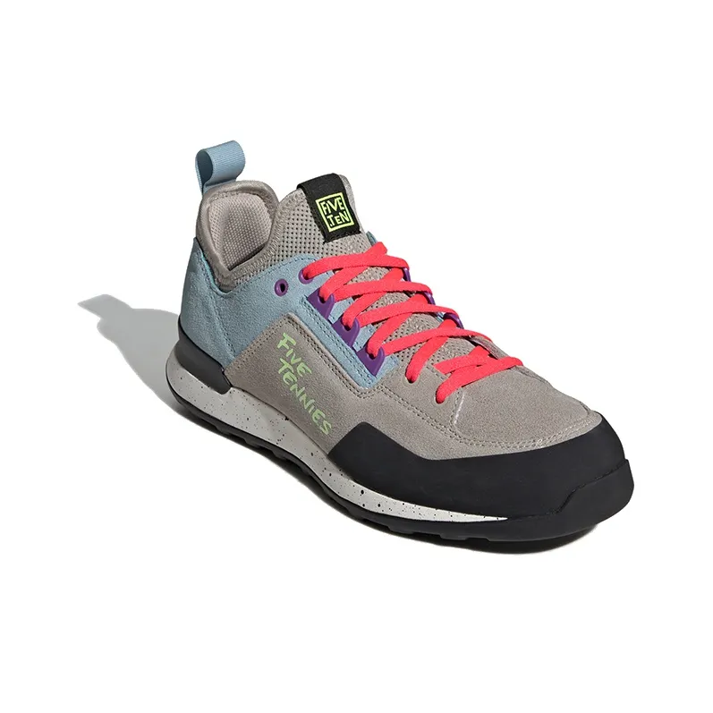 Adidas Five Ten Tennie Approach Breathable Low-Top Casual Shoes Women's Gray Black Blue-2