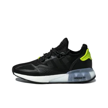 Adidas Originals Zx 2K Boost Black Semi Solar Slime