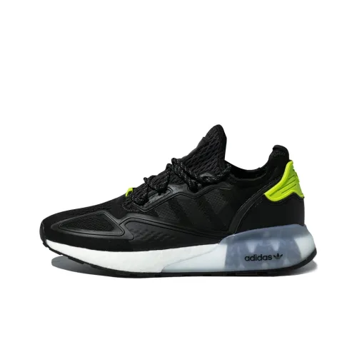 Adidas ZX 2K Boost Black Semi-Solar Slime