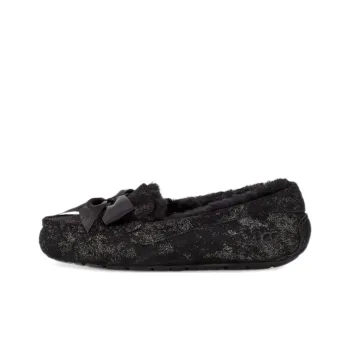 UGG Ansley Bow Glimmer 'Black' Women's