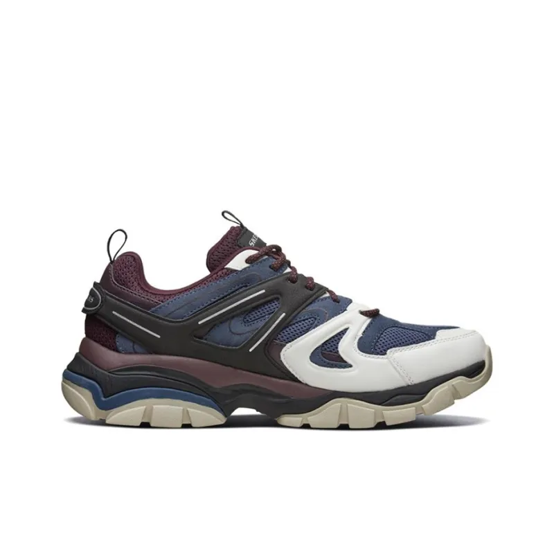 Skechers Stak Ultra Low Top Running Shoes Blue/Red/Black-1
