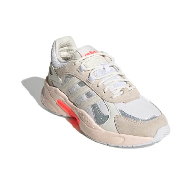 Adidas Neo Crazychaos Shadow 'White Silver Gray' Women's-2