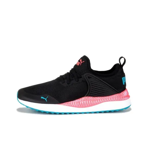 PUMA Pacer Next Cage Low-Top Casual Shoes Women's Black Pink White