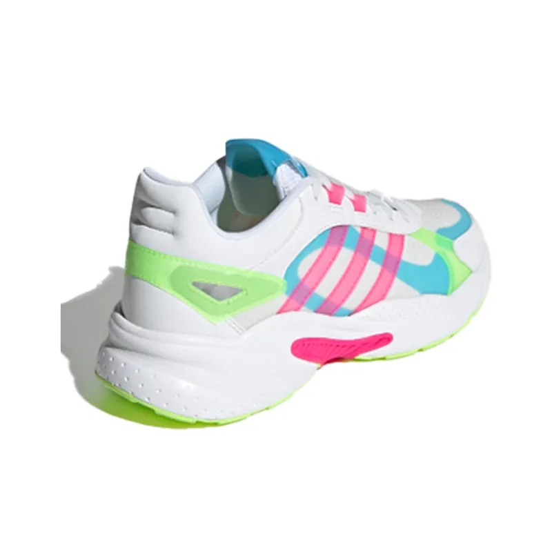 Adidas Neo Crazychaos Shadow 'Pink Green Blue' Women's-3