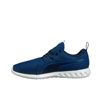 PUMA Carson 2 Knit Anti-Slip Wear-Resistant Low-Top Casual Shoes Men's Blue