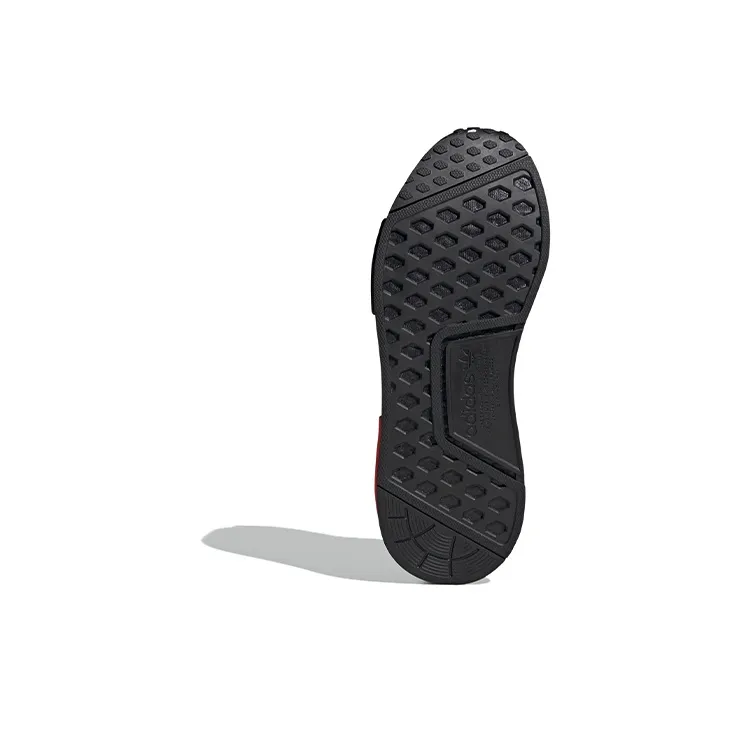 Adidas Originals Nmd R1 Core Black Solar Red 2020-5