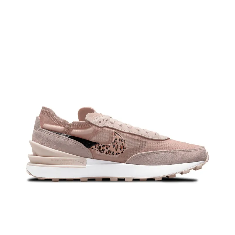 Nike Waffle One Fossil Stone Leopard Women's-1