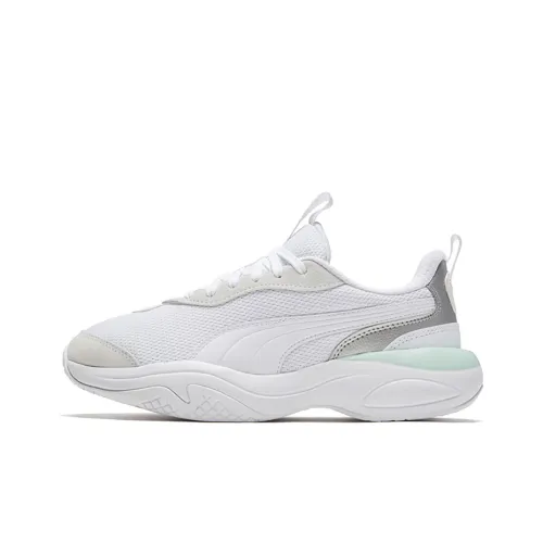 PUMA VAL Casual Shoes Unisex Mid-Top White/Gray/Green