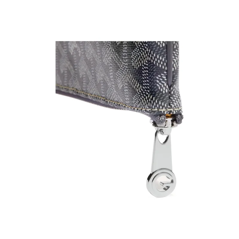 GOYARD SENAT Canvas With Leather Toiletry Bags Storage Bags Clutch Large Size Unisex 11 Colors-32