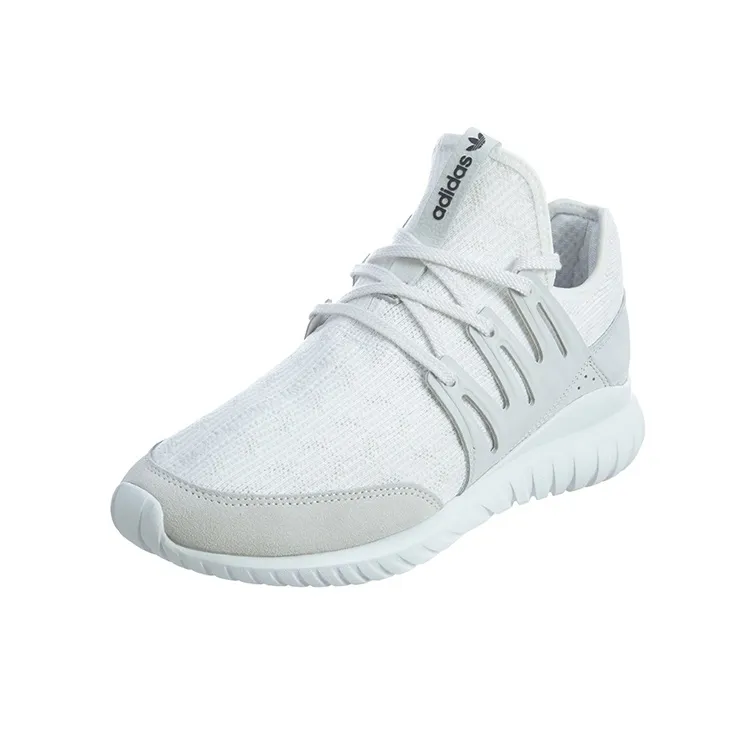 Adidas Tubular Radial Pk White White Black-2