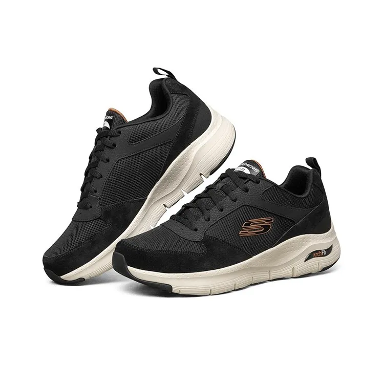Skechers Arch Fit 'Black White'-2