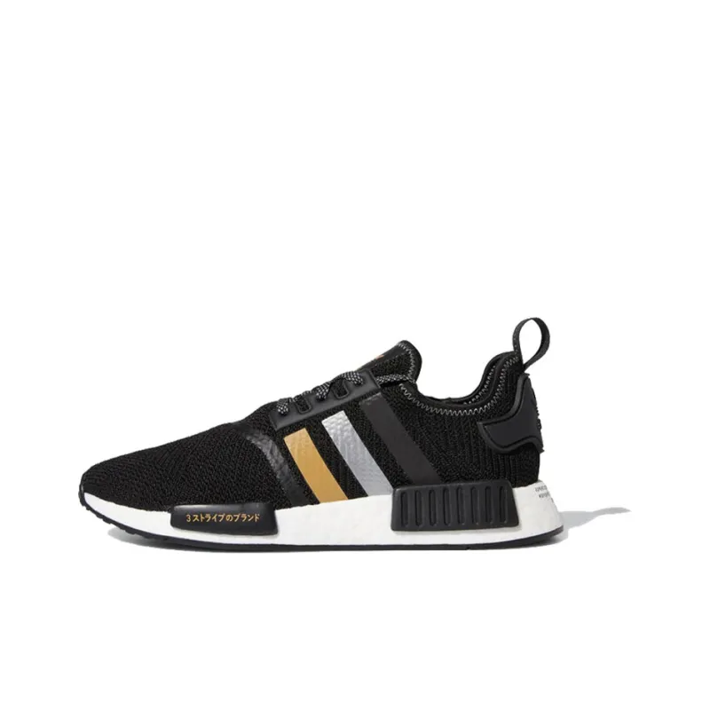 Adidas Nmd R1 Shoe Palace Black And Gold Women's-0