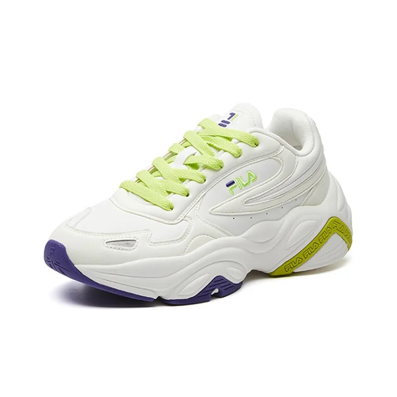 FILA Morden Chic FMC 'White Yellow' Women's-1