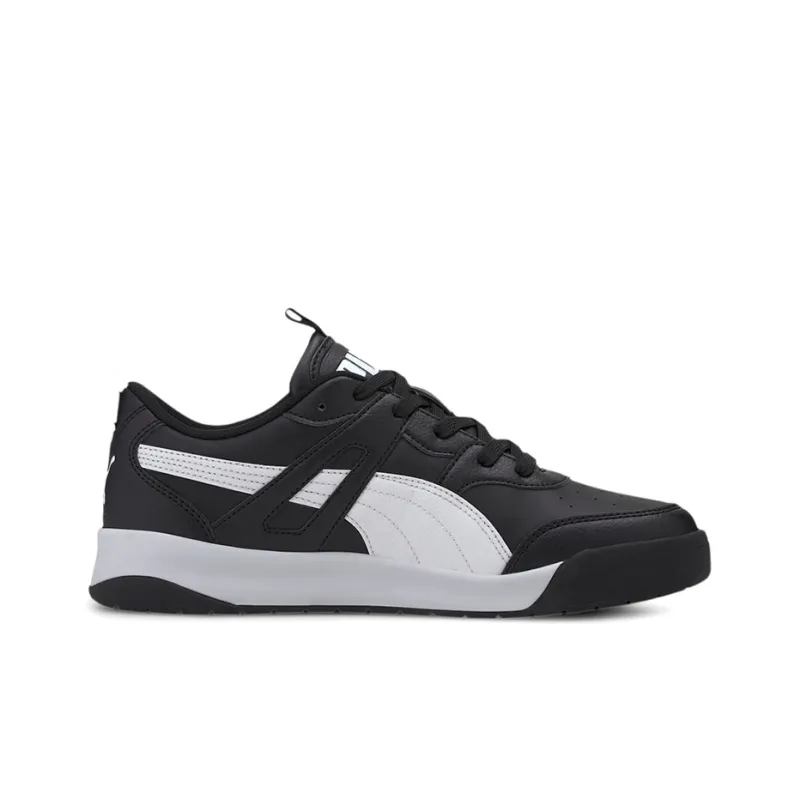 PUMA Backcourt Sl Cushioning Wear-Resistant Low-Top Casual Shoes Unisex Black White-1
