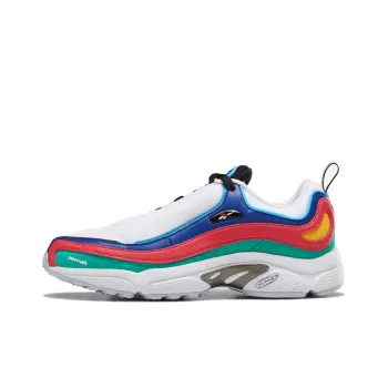 PUMA Daytona DMX Daytona DMX Cushioning Slip Resistant Low Top Sports Casual Shoes Unisex Red Blue Green
