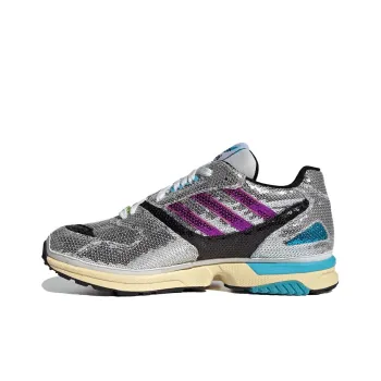 Adidas Originals Zx 4000 Glitter Silver Women's