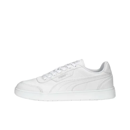 PUMA Court Guard Skateboard Shoes Unisex Low-Top White