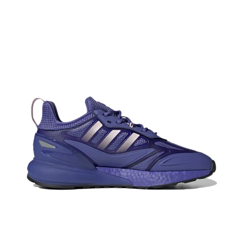 Adidas Zx 2K Boost 2.0 'Purple Silver Metallic' Women's-1