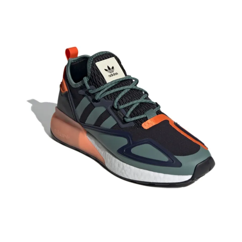 Adidas Zx 2K Boost Black Tech Emerald-2