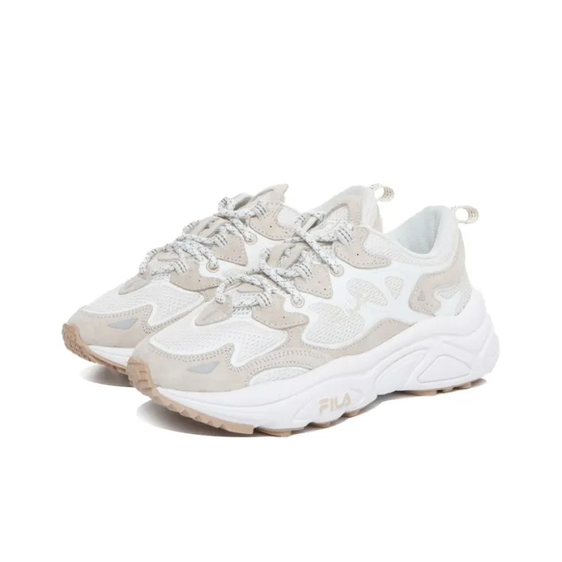 FILA Tenor City Cushioning, Slip Resistant, And Abrasion Resistant Low Top Casual Shoes Unisex Milk White-2