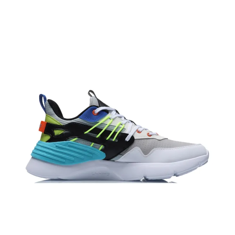 LiNing EXD Shock Absorbers Slip Resistant, Abrasion Resistant, Lightweight Low Top Casual Shoes Men's-1