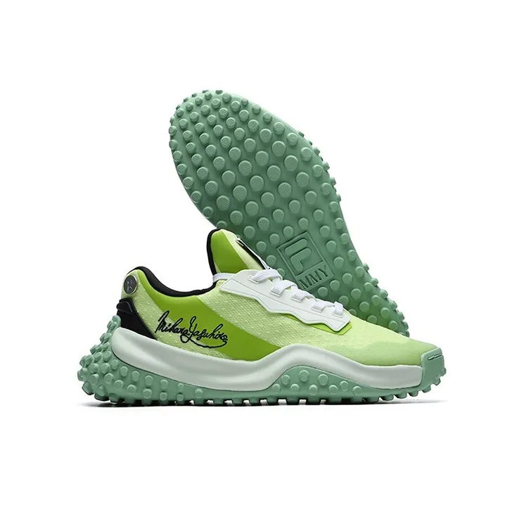 MIHARA YASUHIRO x FILA Cushioning, Slip Resistant, Abrasion Resistant, Breathable Low Top Casual Shoes Men's Green-4