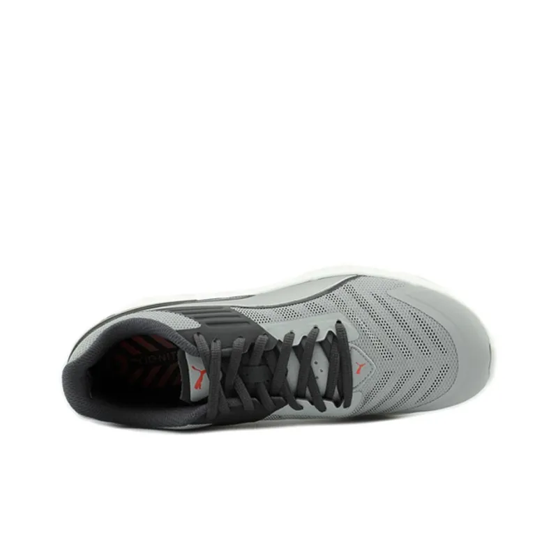 PUMA Ignite Casual Shoes Men Low Top Gray/Black-1