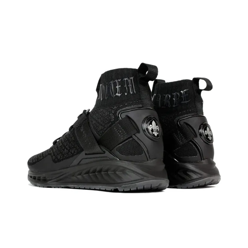 PUMA IGNITE Evoknit En Noir High-Top Casual Shoes Men's Black-3