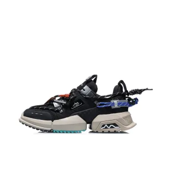 LiNing Pan Gu Casual Shoes Men Low Top Black/Silver