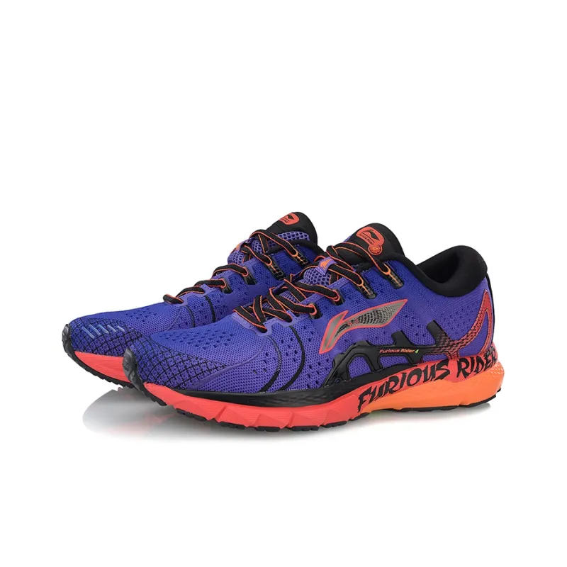 LiNing Furious Rider 4.0 Cushioning, Slip Resistant, Abrasion Resistant, Breathable, Support Low Top Casual Shoes Men's-2