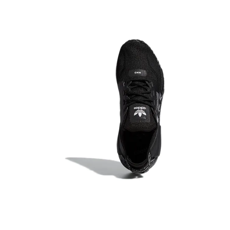 Adidas Originals Nmd R1 V2 Script Black-4