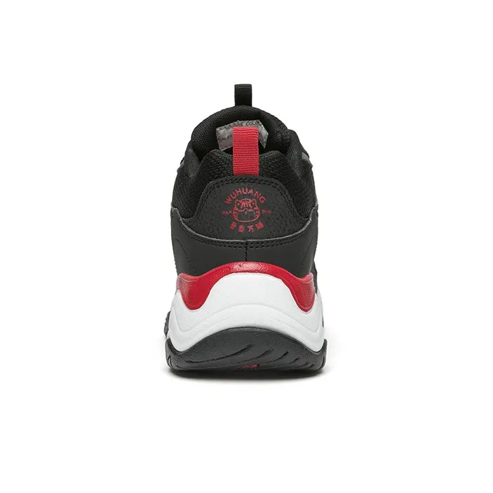 Skechers D'Lites Train Low Top Running Shoes Black/Red Women's-3