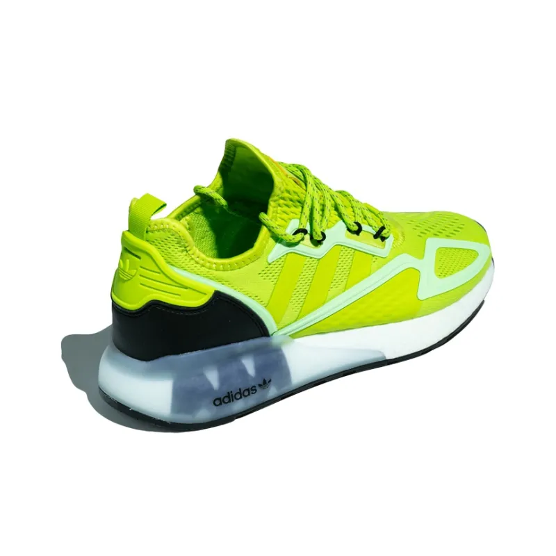Zx 2K Adidas Originals Boost 'Semi Solar Slime'-3