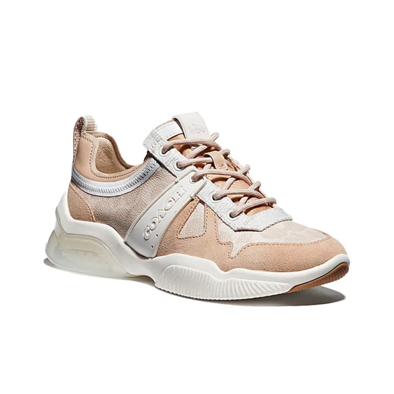 COACH CitySole Low Top Athletic Shoes Women's Orange Pink-2