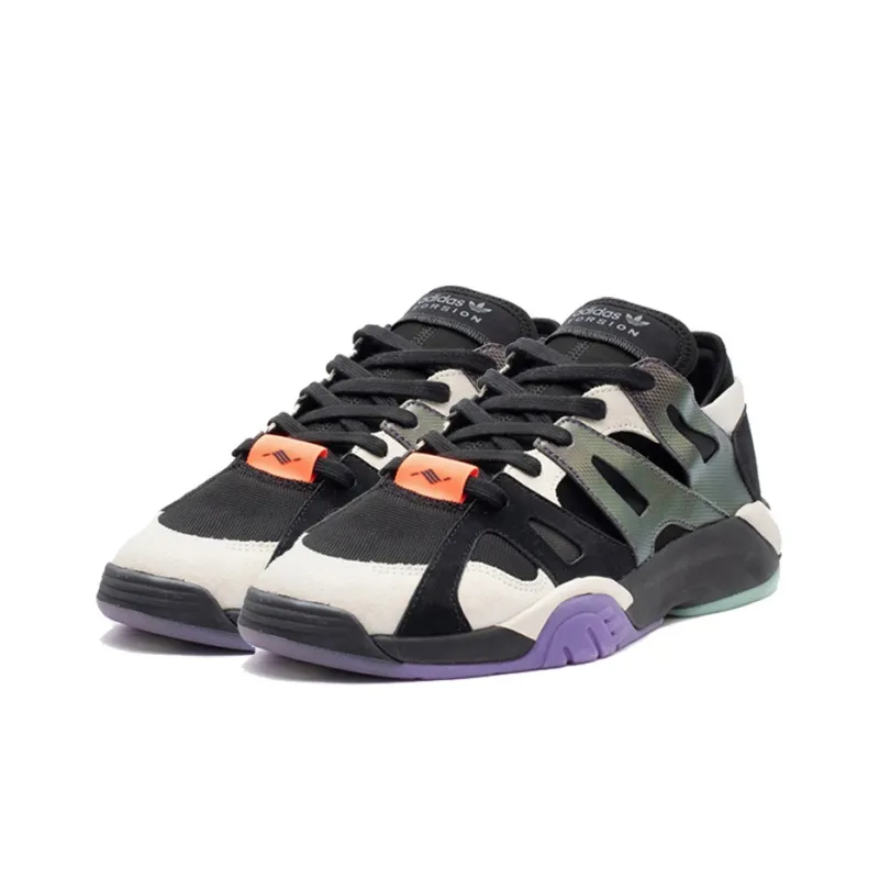 Adidas Dimension Low Core Black Active Purple-2