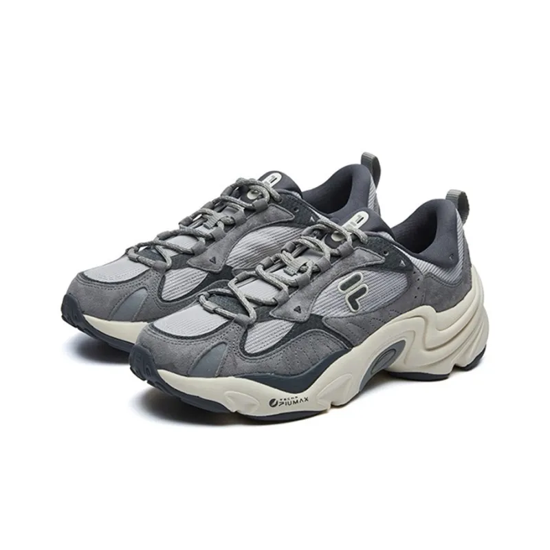 FILA FUSION HERITAGE RUNNING Casual Shoes Men Low Top Gray-2