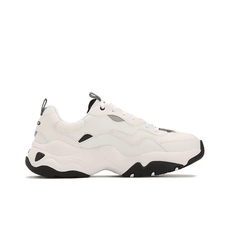 Skechers D'Lites Low Running Shoes White-1