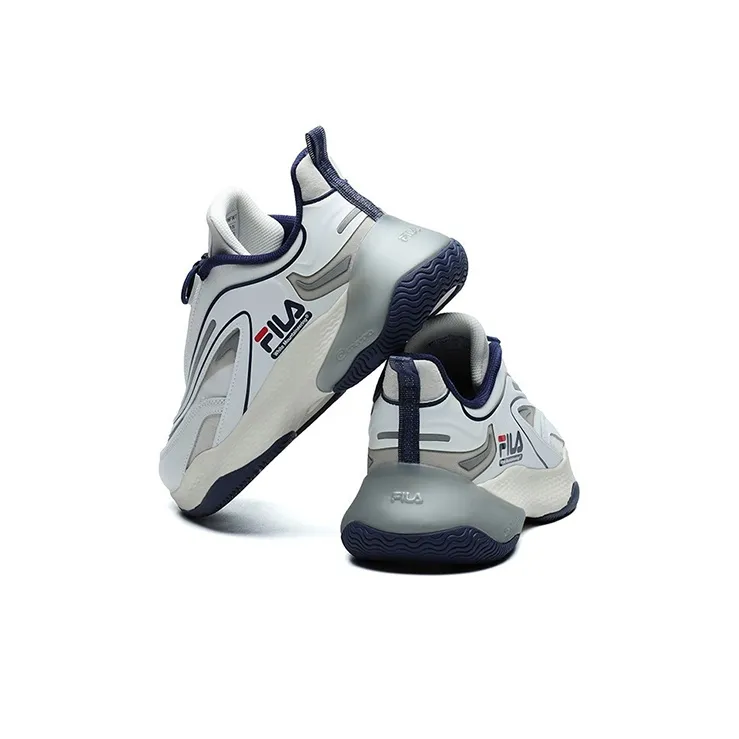FILA FUSION Shoes 'White Silver Grey' Women's-4
