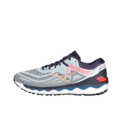 Mizuno Wave Sky 4 Running Shoes Grey/Blue