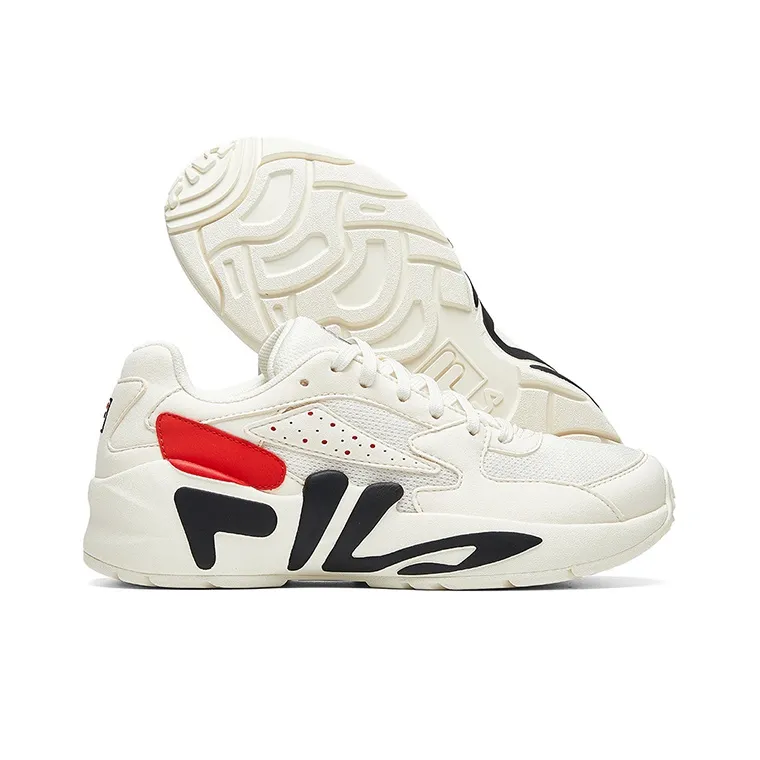 FILA Mind Blower Low Running Shoes White Women's-4