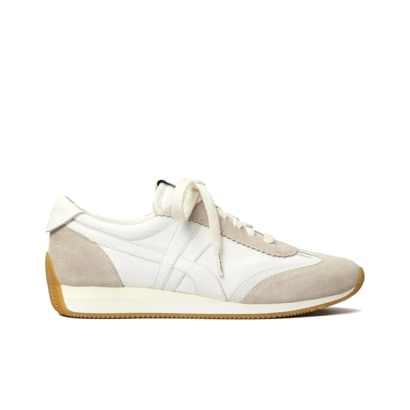 TORY BURCH Hank Anti Slip Wear Resistant Low Top Athletic Shoes Women's Ecru-1