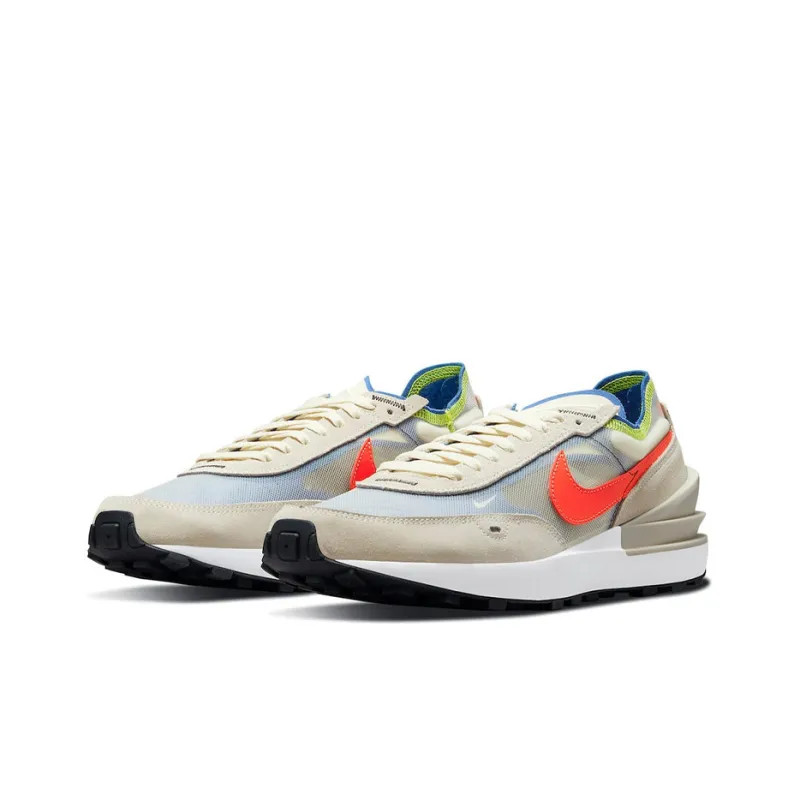 Nike Waffle One Coconut Milk Crimson Royal-1