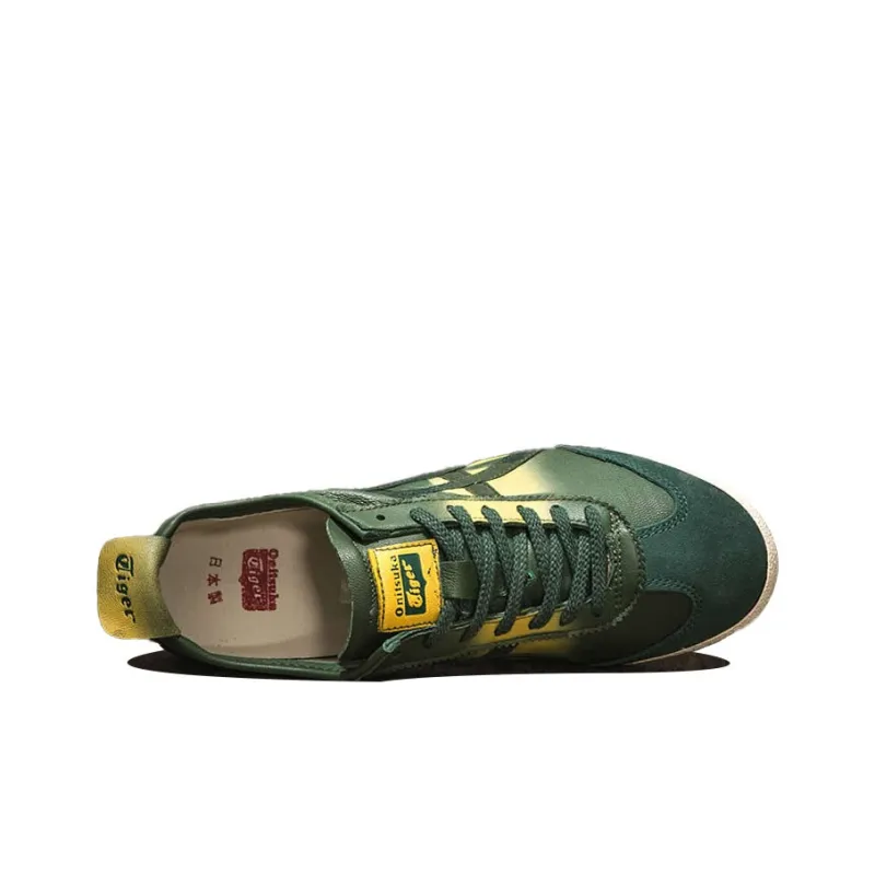Onitsuka Tiger Limber UD Prestige Casual Shoes Women's Low Top Green/Yellow-2