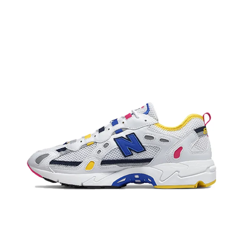 New Balance 827 White Atomic Yellow-0