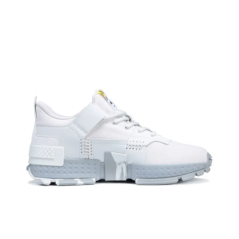 PEAK Casual Shoes Men Low Top Ice Gray-1
