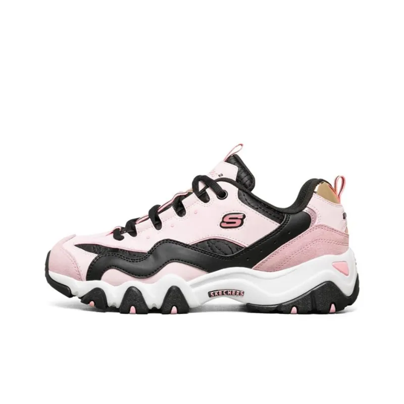Skechers D'lites 2.0 Sports Shoes Pink/Black/White Women's-0