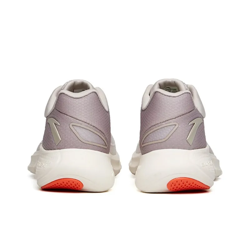 ANTA Life Collection Casual Shoes Men Low Top Ivory White/Light Purple-3